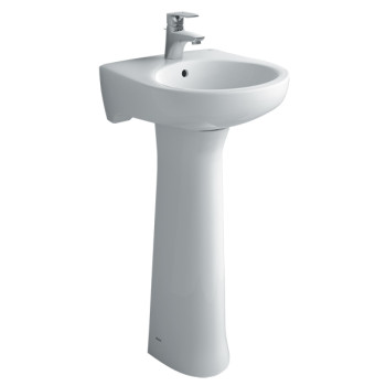 Lavabo Treo Tường Inax L-284V/L-284VD Kèm Chân Dài