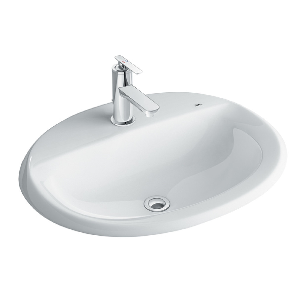 Chậu Rửa Lavabo Âm Bàn Inax L-2395V (L2395V) Dương Vành
